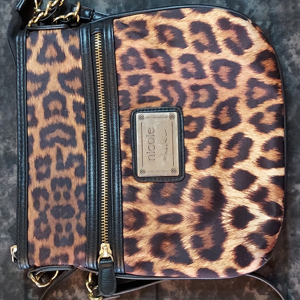 Nicole by Nicole Miller Cheetah Purse